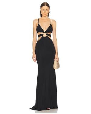 Michael Costello X Revolve X Revovle Milan Gown - Black