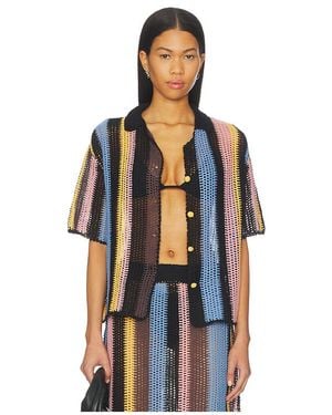 Agua Bendita Oberteil Axel - Schwarz