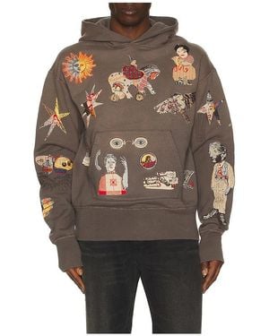 Samuel Zelig Collage Hoodie - Black