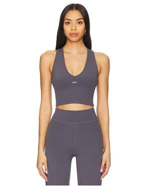 437 The V Tank Top - Blue