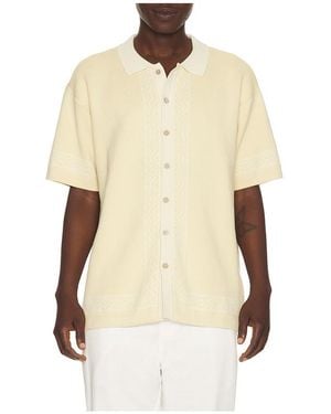Critical Slide La Playa Knit Shirt - Natural