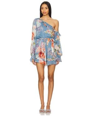 Hemant & Nandita Romper With Belt - Blue