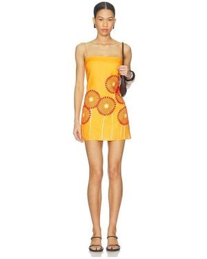 Cala De La Cruz Ancona Dress - Orange
