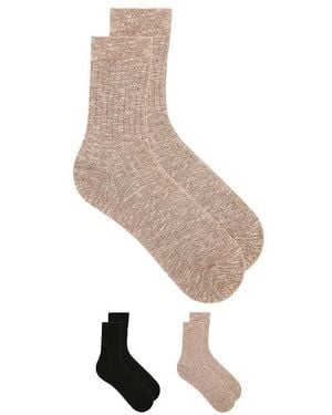 WAO Lifestyle Sock 2 Pack - Black