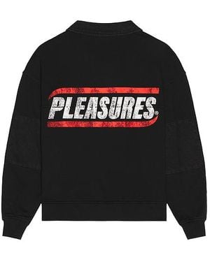 Pleasures Gentle Polo Sweatshirt - Black