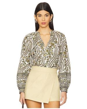 Veronica Beard Ailani Top - Natural