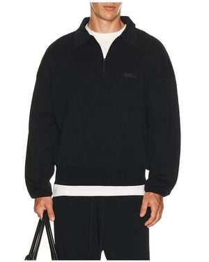 Entire studios Polohemden Ls - Schwarz