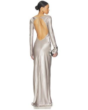 Anna October Maxikleid Margit - Weiß