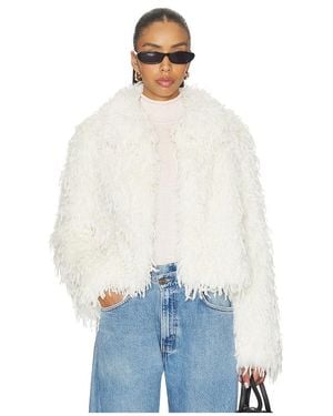 Unreal Fur Jacke Swan Lake - Weiß