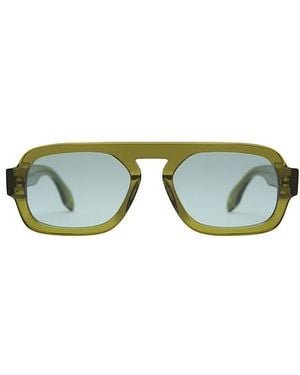 Elisa Johnson Mini Jane Sunglasses - Green