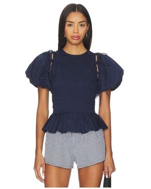 Damson Madder Becca Blouse - Blue