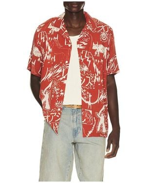 Oas Gensou Rocco Shirt - Red
