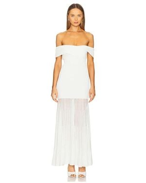 Line & Dot Rowan Jumper Dress - White