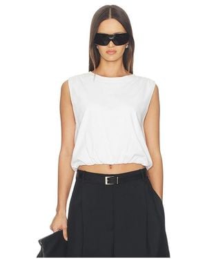 Rag & Bone Mica Bubble Top - White