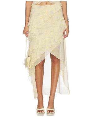 Tularosa Cecilia Maxi Skirt - Natural