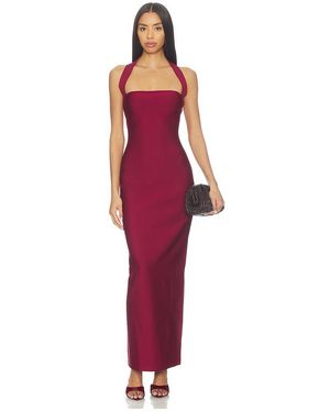superdown Vestido Caisyn En Color Burgundy Talla (También En M, S, Xl, Xs, Xxs) - Rojo