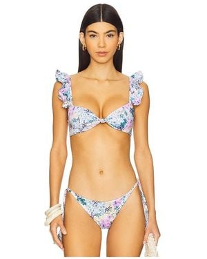 Peixoto Amara Bikini Top - Orange