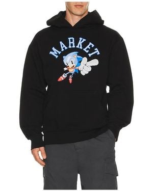 Market Sudadera En Color Negro Talla (También En M, S, Xl/1X)