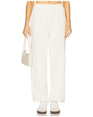 ÉTERNE Vinny Pocket Sweatpant - White