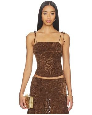 Lioness Humphrey Cami Top - Brown