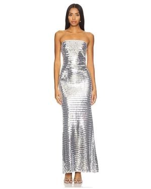 Simon Miller Sculpty Strapless Sequin Dress - White