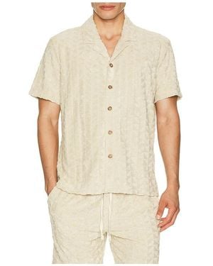Marine Layer Hemd Leo - Natur