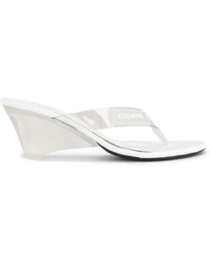 Coperni Lift Flip Flop Sandal - White
