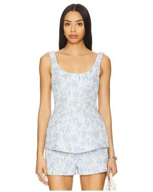 Amanda Uprichard Empire Top - White