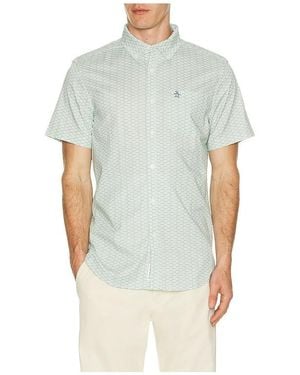Original Penguin Eco Short Sleeve Shirt - Multicolour