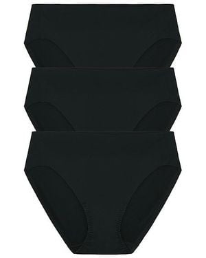 Spanx Smooth Fit To You Bikini Pack Of 3 - Black