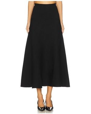 Karina Grimaldi Krystina Long Skirt - Black
