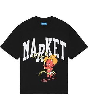 Market Hot Stuff Cowboy Arc Tee - Black
