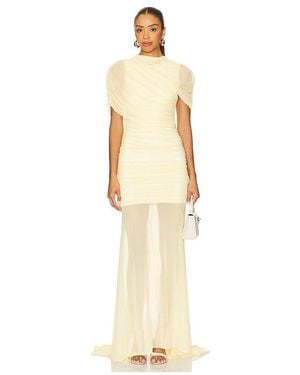 Amanda Uprichard X Revolve Evianna Gown - Natural