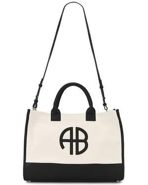 Anine Bing Mittelgrosse Tote-Bag Lara - Schwarz
