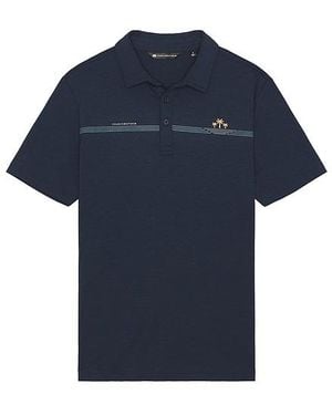 Travis Mathew Bay Break Polo - Blue