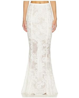 V. Chapman Athena Skirt - White
