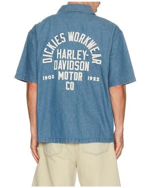 Dickies Hemd - Blau
