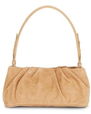 Jonathan Simkhai Harlow Suede Shoulder Bag - White