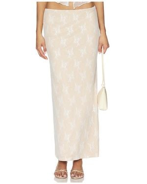 Tiger Mist Karolina Maxi Skirt - White