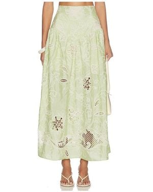 Especia Ambrosia Long Skirt - Green