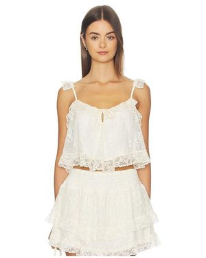 Spell Labyrinth Lace Cami - Natural