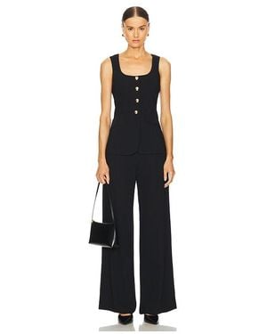 Amanda Uprichard Kya Jumpsuit En Color Negro Talla (También En Xs)