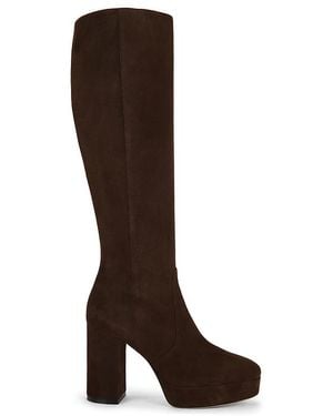 Stuart Weitzman Bota Dayna Platform En Color Cognac Talla (También En 6, 6.5, 7, 7.5, 8, 8.5, 9, 9.5) - Marrón