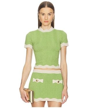 retroféte Iyla Top - Green