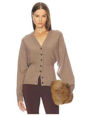 SRG Cárdigan Lieigh En Color Gris Talla (También En S, M, Xl) - Marrón