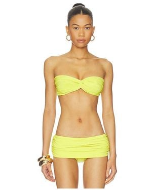 Norma Kamali Johnny D Bra - Yellow