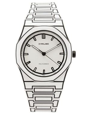D1 Milano Sketch Polycarbon Watch - Black