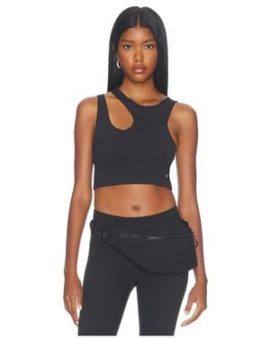 On Shoes Studio Asymmetric Crop - Black