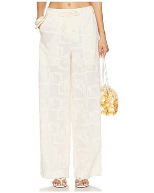 Agua Bendita Caroline Meraki Pant - White