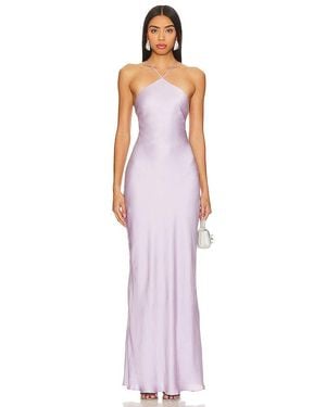 Line & Dot Kira Maxi Dress - Purple